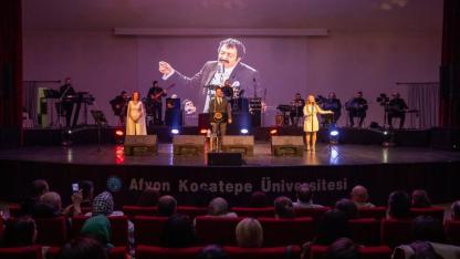 Afyonkarahisar Belediyesi’nden Müslüm Gürses Şarkıları Konseri