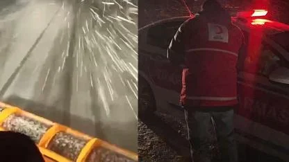 Afyonkarahisar’da Karla Mücadele Çalışmaları Aralıksız Sürüyor