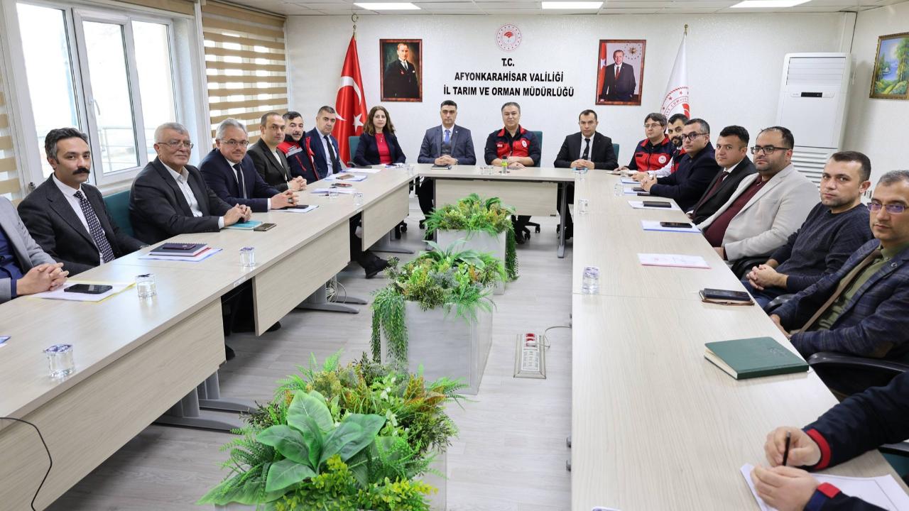 Afyonkarahisar’da Tarım ve Orman Teşkilatı 2025’i Masaya Yatırdı