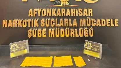 Afyonkarahisar’da Uyuşturucu Operasyonu: Bir Şüpheli Tutuklandı