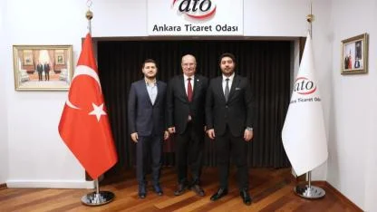 Afyonkarahisarlı İş İnsanlarından Ankara Ticaret Odası Başkanı Gürsel Baran’a Ziyaret