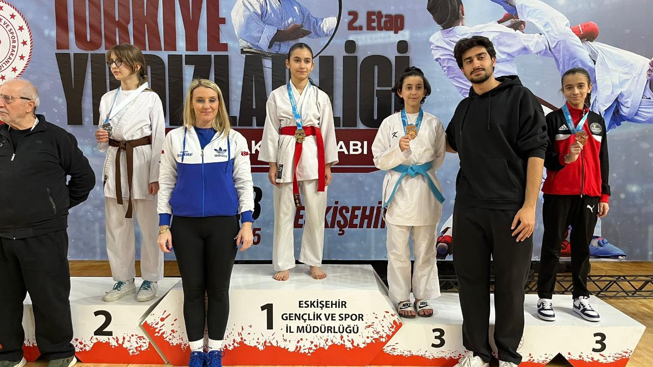 Afyonkarahisarlı Sporculardan Türkiye Yıldızlar Karate Ligi’nde 46 Madalya