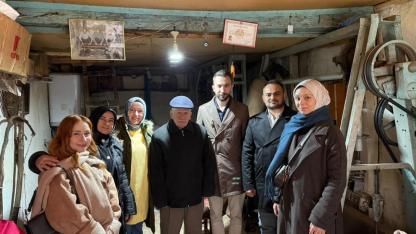 AK Gençlikten UNESCO Listesindeki Keçe Ustasına Ziyaret