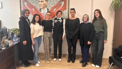 AKÜ'lü Öğrencilerden Yılmaz'a Ziyaret