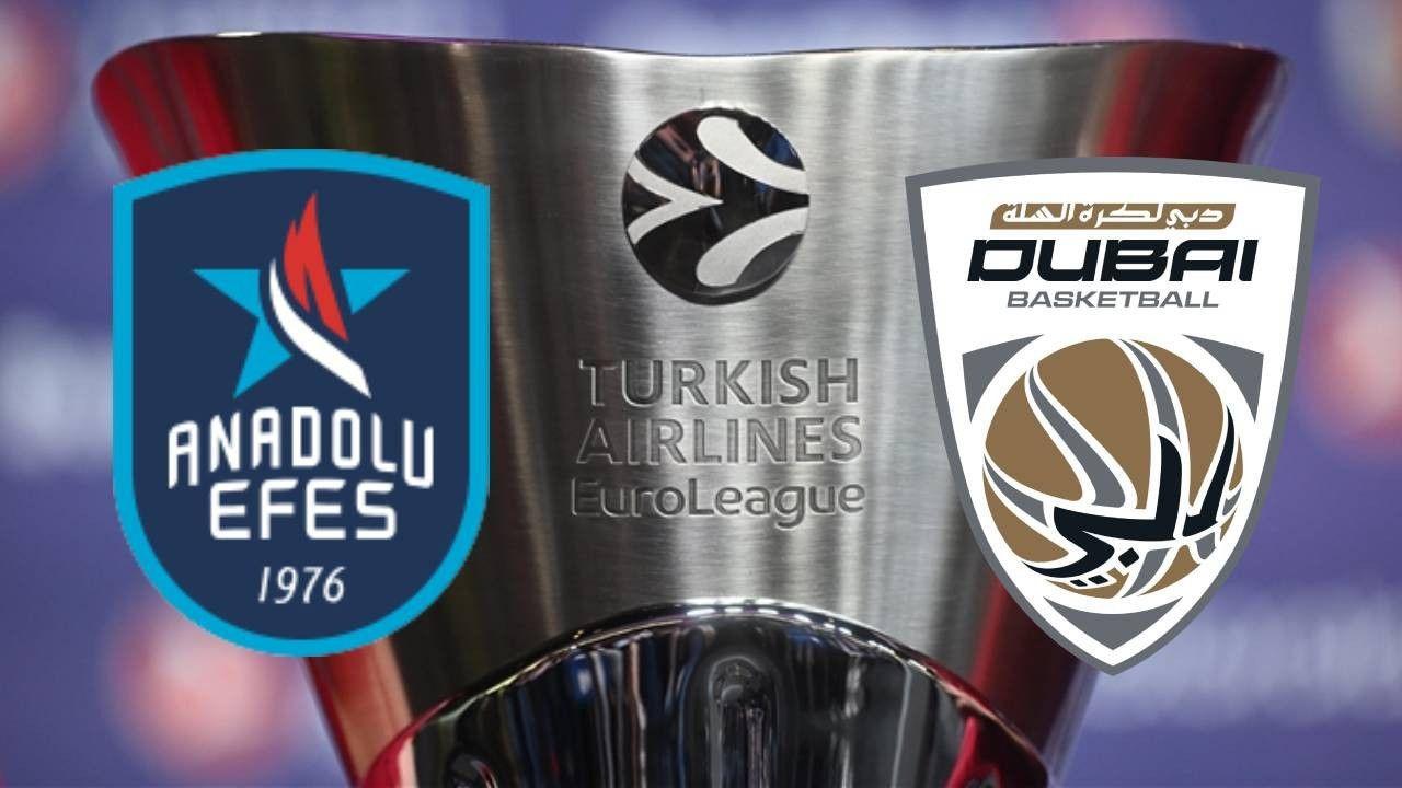 Anadolu Efes – Dubai Basketball Maçı Ne Zaman, Saat Kaçta, Hangi Kanalda? Tüm Detaylar!