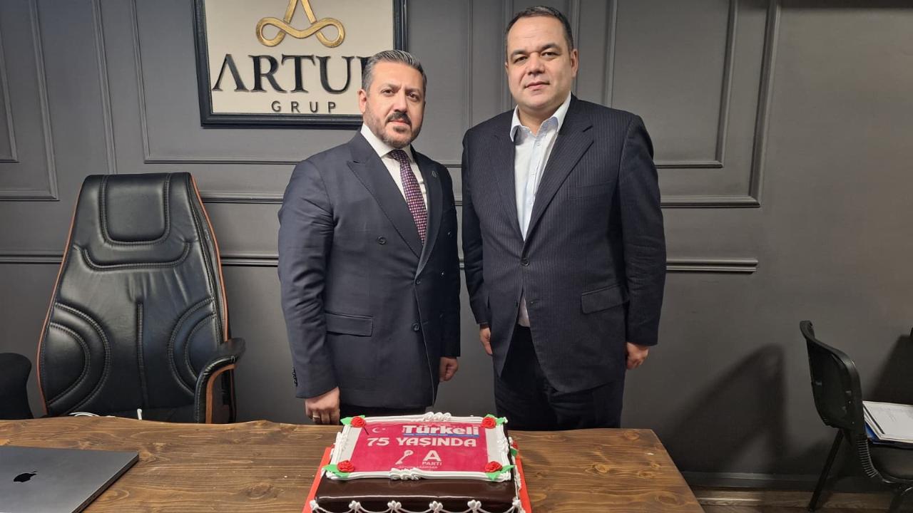 Anahtar Parti’den Türkeli Gazetesi’ne Anlamlı 75. Yıl Ziyareti