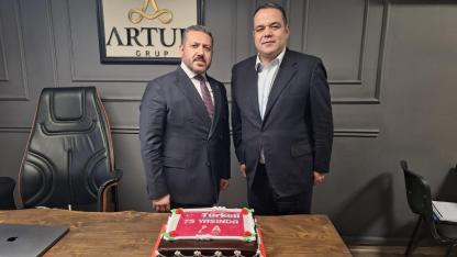 Anahtar Parti’den Türkeli Gazetesi’ne Anlamlı 75. Yıl Ziyareti