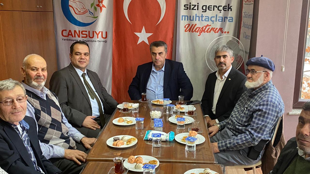 Başkan Artuk’tan Cansuyu Derneği’ne Ziyaret