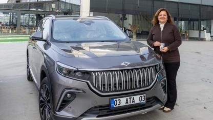 Başkan Köksal TOGG T10X’i Teslim Aldı