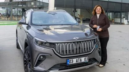 Başkan Köksal TOGG T10X’i Teslim Aldı