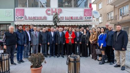 Başkan Köksal’dan CHP Afyonkarahisar İl Başkanlığına Ziyaret