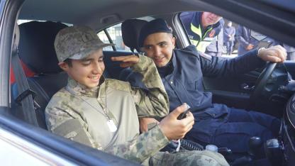 Başkan Özaşkın Otizmli Cafer’in Askerlik Hayalini Gerçekleştirdi