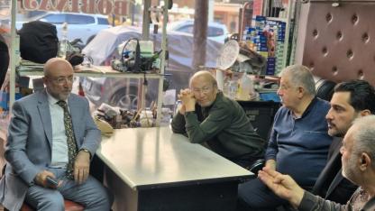 Başkan Şahin’den Emektar Ustalara Esnaf Ziyareti