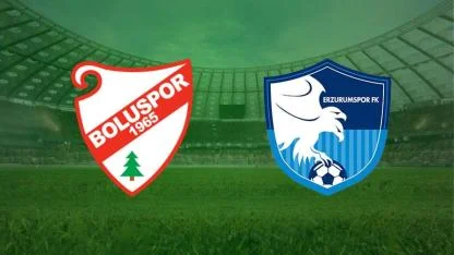 Boluspor - Erzurumspor FK Maçı Ne Zaman, Saat Kaçta, Hangi Kanaldan İzlenir? - Maç Sonucu!