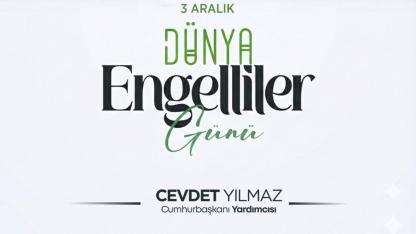 Cevdet Yılmaz: “Her Bireyin Potansiyelini Gerçekleştirebildiği Bir Toplum Hedefliyoruz”