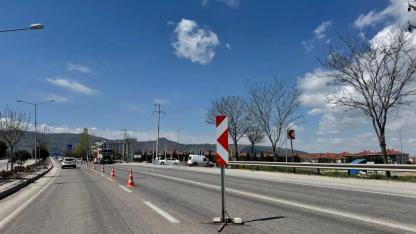 Çevre Yolunda Yeşil Alanlarda Bakım Ve Onarım Çalışması