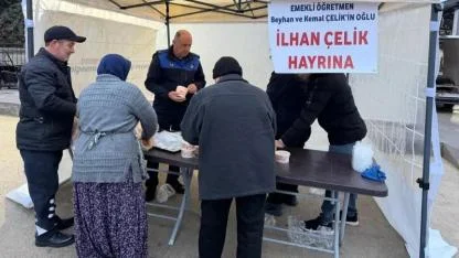 Dinar Semt Pazarı’nda Anlamlı İkram: İlhan Çelik Dualarla Anıldı