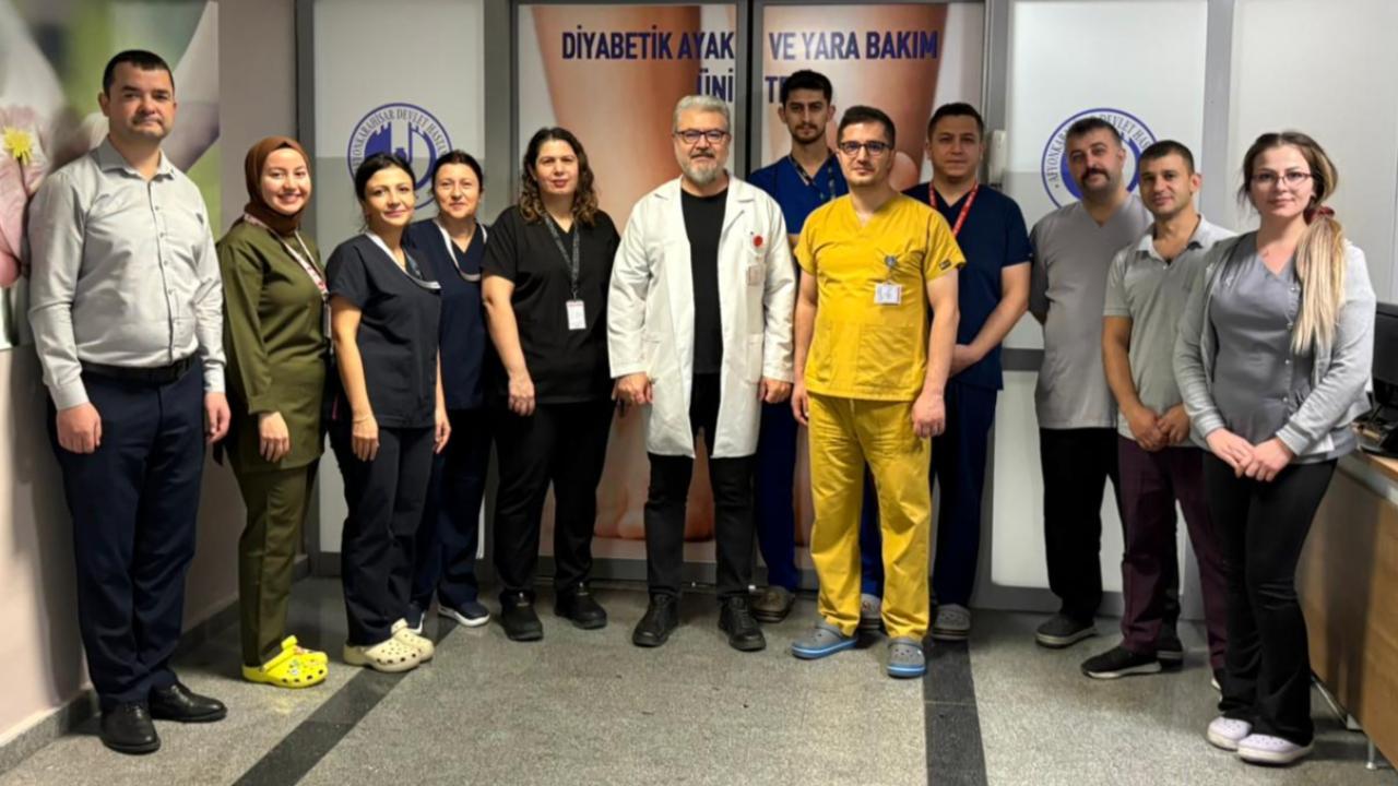 Diyabetik Ayak ve Yara Bakım Servisi Dört Yıldır Bölgeye Şifa Oluyor