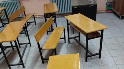 Doğanlı Köyü’nde Eğitime İmece Usulü Dayanışma: Okul Sıraları Yenilendi