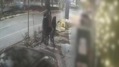 Ellerinde beyzbol sopası yüzlerinde kar maskesiyle gece yarısı vatandaşa kabusu yaşattılar