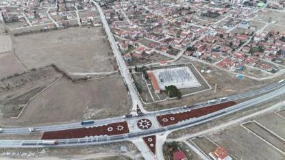 Emirdağ Kavşakları Kuru Peyzajla Yenileniyor