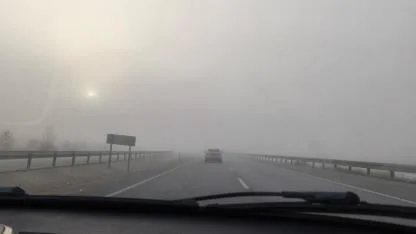 Kütahya–Afyonkarahisar Yolunda Yoğun Sis: Görüş Mesafesi 20 Metreye Düştü