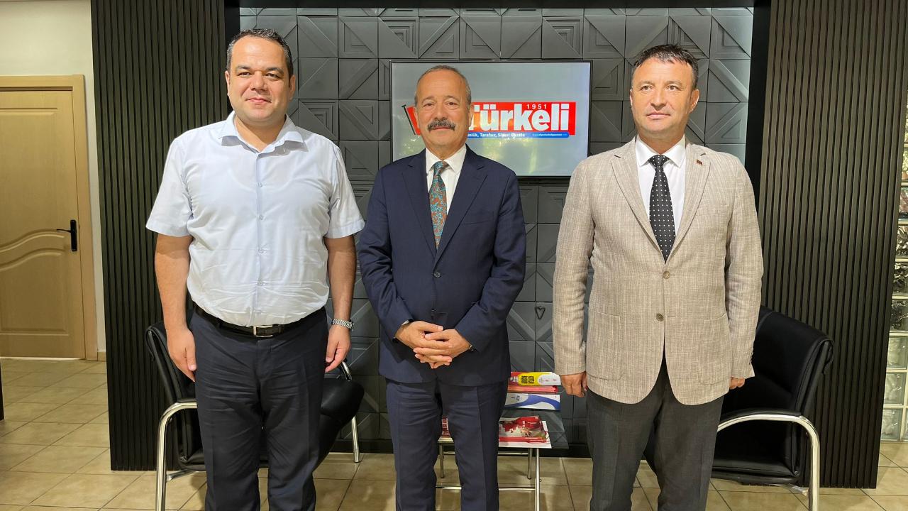 MHP’li Taytak ve Kahveci’den Türkeli Gazetesine 75. Yıl Tebriği