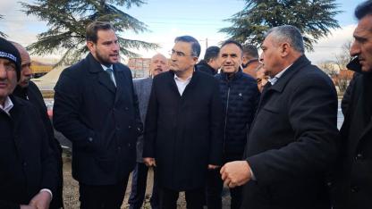 Milletvekili Arslan, Tatarlı’daki 36 Konutluk TOKİ İnşaatını İnceledi