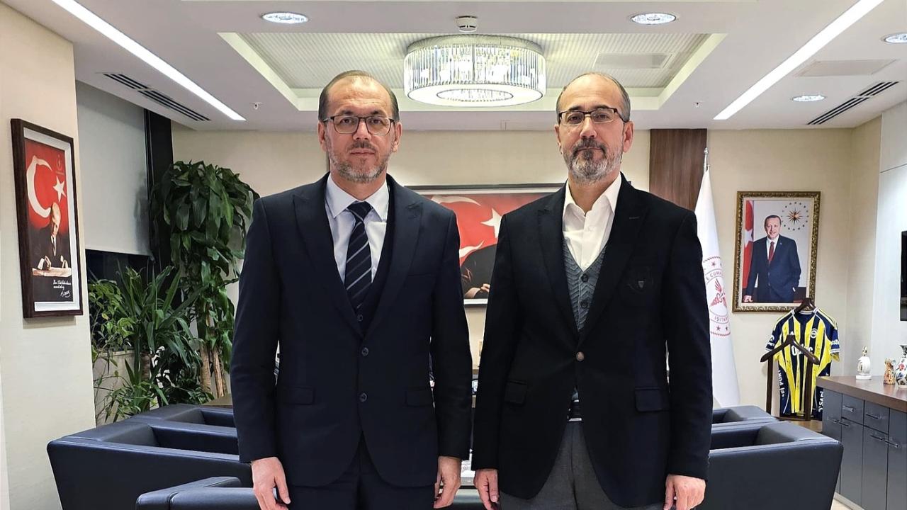 Müdür Öztürk&#039;ten Bakan Yardımcısı Okumuş&#039;a Ziyaret