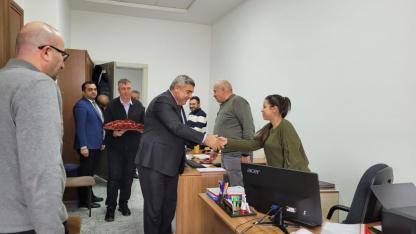 Müdür Sünnetci, Kurum Personelinin Regaip Kandilini Kutladı