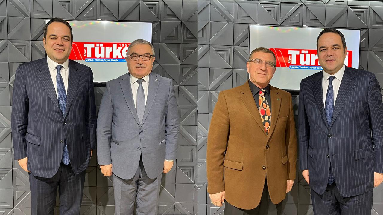 Özaşkın ve Ertaş’tan Türkeli Gazetesi’ne Anlamlı 75. Yıl Ziyareti