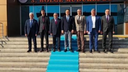 Başkan Özaşkın ve Müdür Köroğlu Bir Araya Geldi