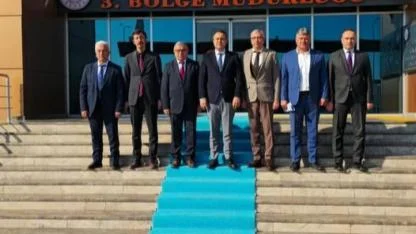 Başkan Özaşkın ve Müdür Köroğlu Bir Araya Geldi