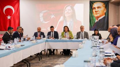 Başkan Köksal, Birim Müdürleriyle Toplantı Gerçekleştirdi