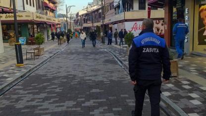 Afyonkarahisar Zabıta Ekipleri Kaldırım İşgallerine Karşı Denetimlerini Sürdürüyor