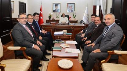 Vali Yiğitbaşı Başkanlığında Değerlendirme Toplantısı Düzenlendi