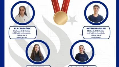 TED Afyon Koleji Öğrencilerinden AMO’da Bronz Madalya Gururu