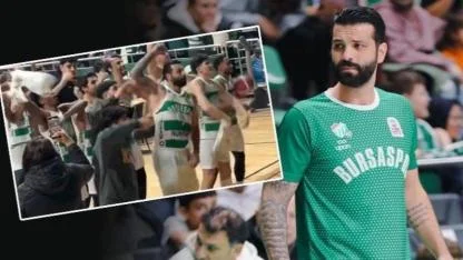Bursaspor’da Göksenin Köksal’ın Görüntüsü Gündem Oldu: Eski Takımı Galatasaray’a Gönderme!