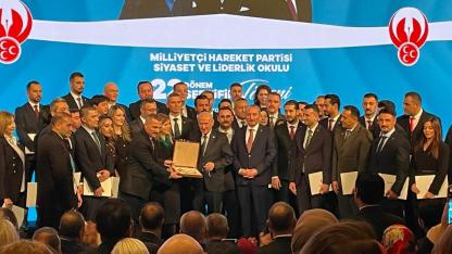 Nuri Başer, MHP'nin Siyaset ve Liderlik Okulu'nda Afyonkarahisar'ı Temsil Etti