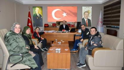 Şampiyon Atletlerden İl Sağlık Müdürü Öztürk’e Ziyaret