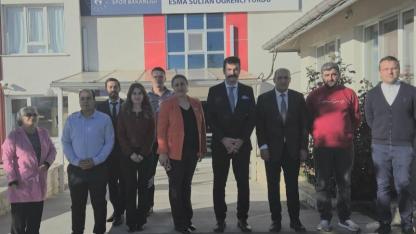 Kaymakam Yosunkaya Yurdu Ziyaret Etti