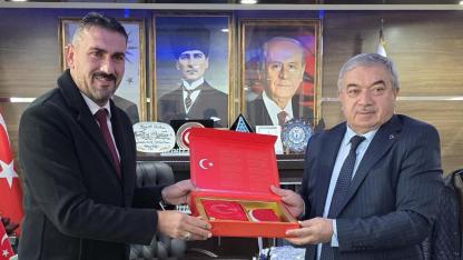 Düzağaç Belediye Başkanı Çetinkaya’dan Başkan Özaşkın’a Ziyaret