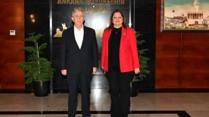 Başkan Köksal’dan Ankara Büyükşehir Belediye Başkanı Mansur Yavaş’a Ziyaret