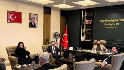 İl Müdürü Merih Karayol’dan Gazlıgöl Belediyesine Ziyaret