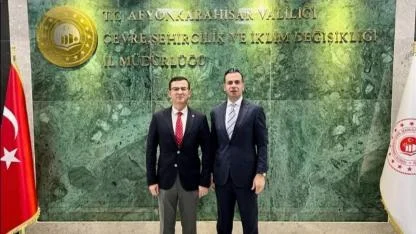 Kaymakam Aslan’dan, İl Müdürü Karayol’a Ziyaret