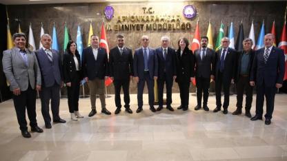 CHP Heyetinden İl Emniyet Müdürü Erol’a Ziyaret