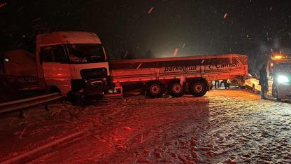 TEM’in Bolu Geçişinde Ortalık Savaş Alanına Döndü: 7 Araç Birbirine Çarptı