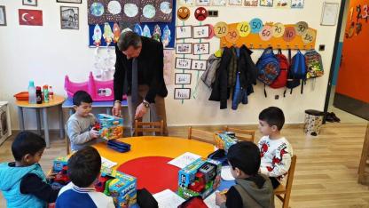 Başmakçı İlçe Milli Eğitim Müdürü Filiz Minik Öğrencilerle Buluştu