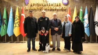 Şehit Önder Özen’in Ailesinden İl Emniyet Müdürü Erol’a Ziyaret