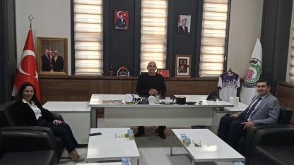 SGK İl Müdürü Çelikbaş’tan Başkan Mühsürler’e Ziyaret